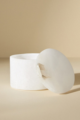 Alabaster Bath Jar - Thumbnail 3