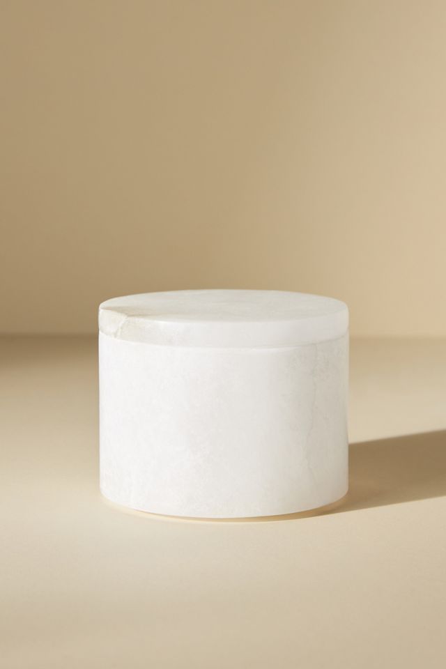 Alabaster Bath Jar #1