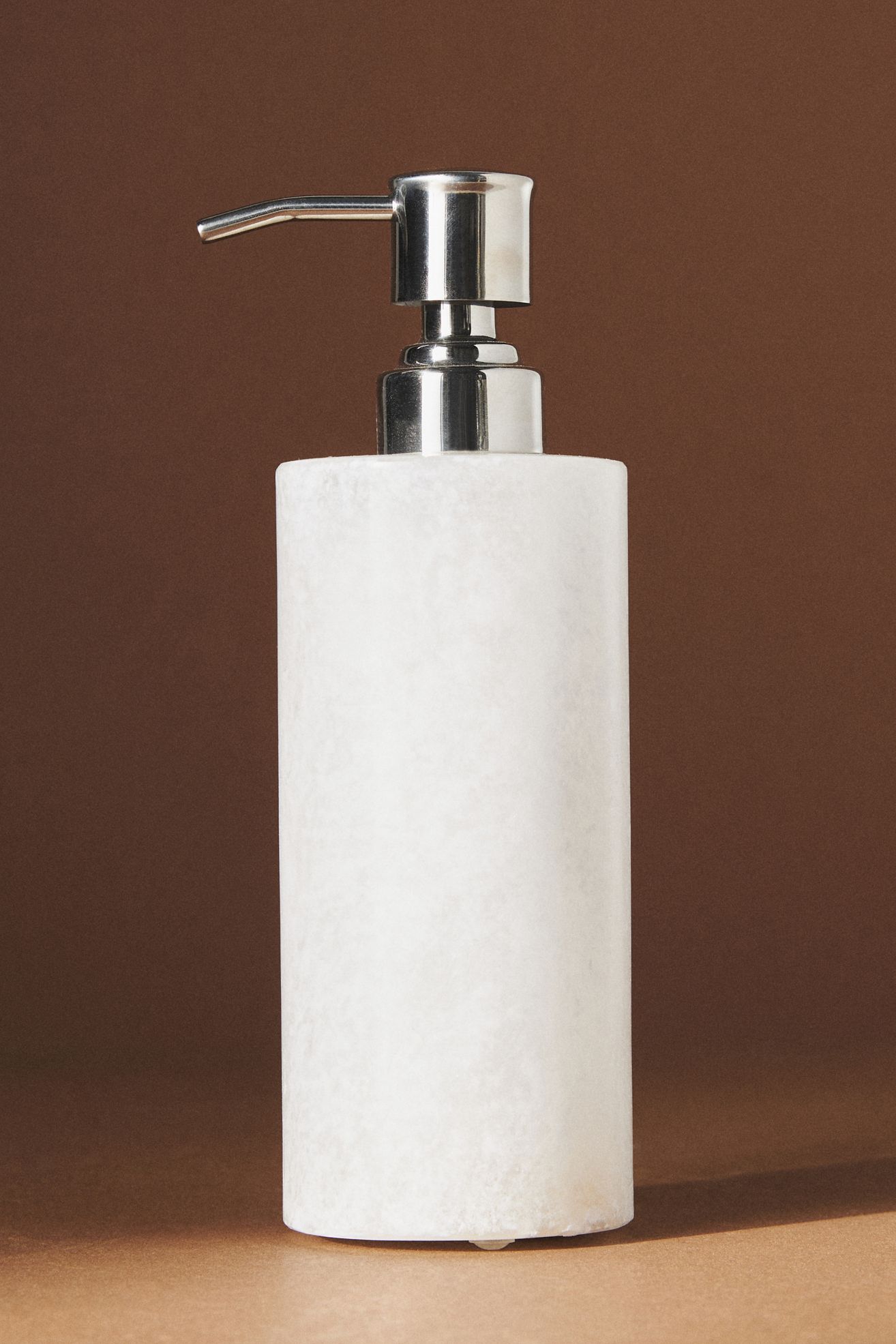 Alabaster Soap Dispenser - White, One Size