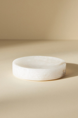 Anthropologie Alabaster Soap Dish
