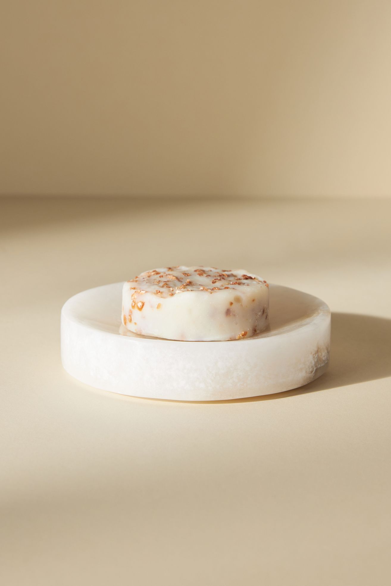 Alabaster Soap Dish - White, One Size