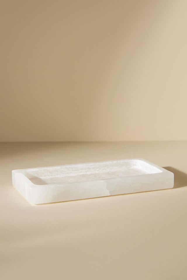 Alabaster Bath Tray #1