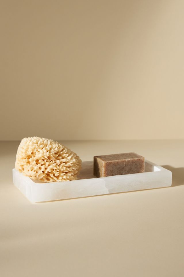 Alabaster Soap Dish