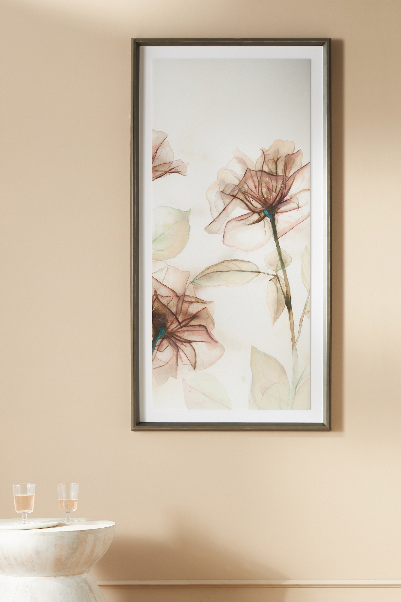 Pearly Flowers Wall Art