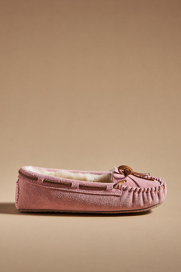 Minnetonka Cally Moccasins In Pink