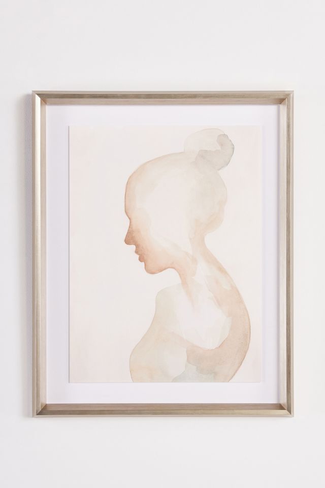 Melting Silhouette Wall Art #1