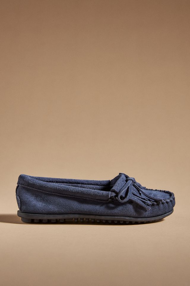 Blue minnetonka moccasins online