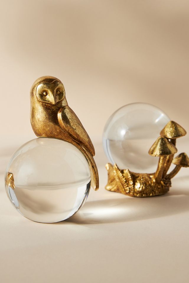 Charlotte Woodland Crystal Ball Decorative Object #2