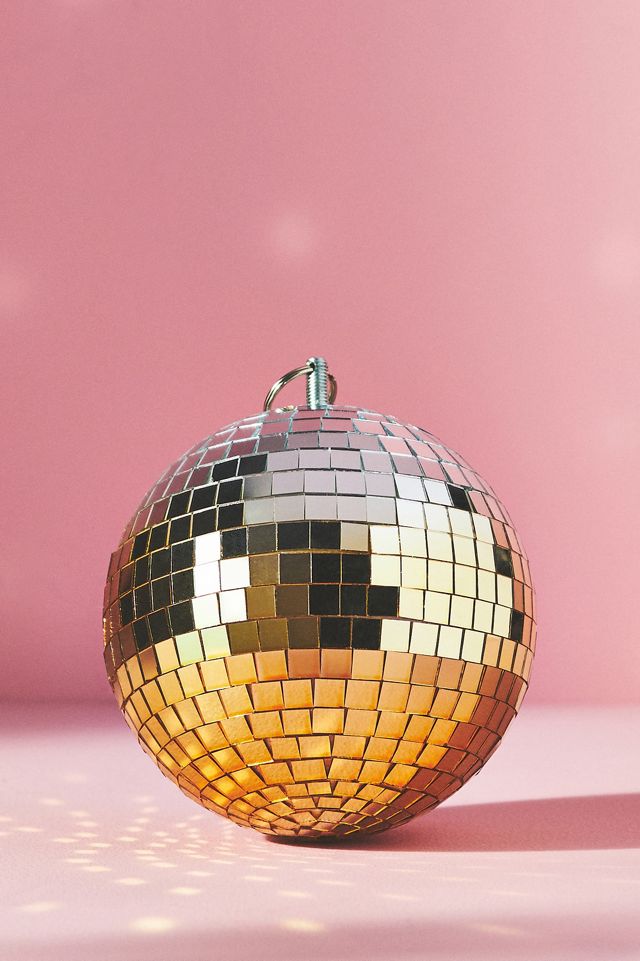 Decorative Ombre Disco Ball Christmas Tree Decoration, Large