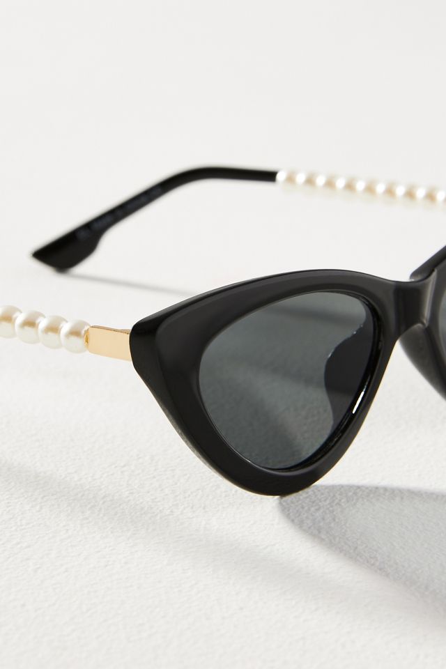 Pearl Cat-Eye Sunglasses #5