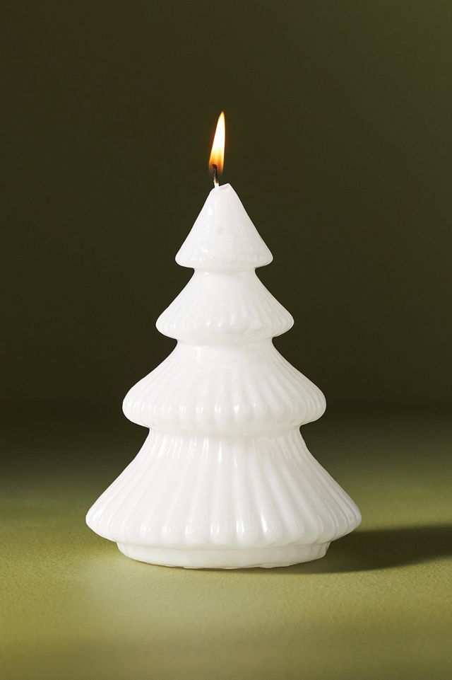 High Gloss Wax Tree Candle #1