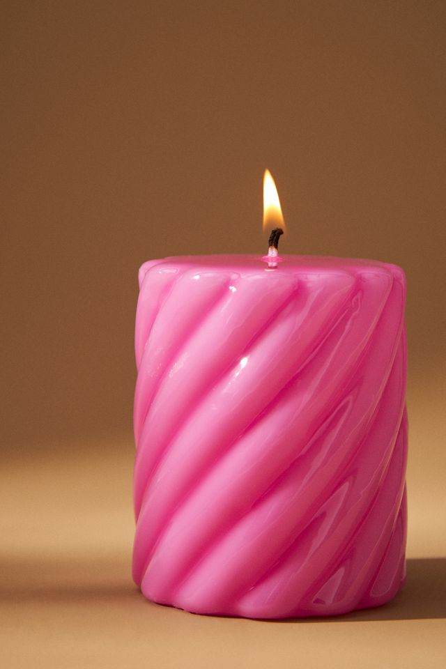 High Gloss Pillar Candle #1