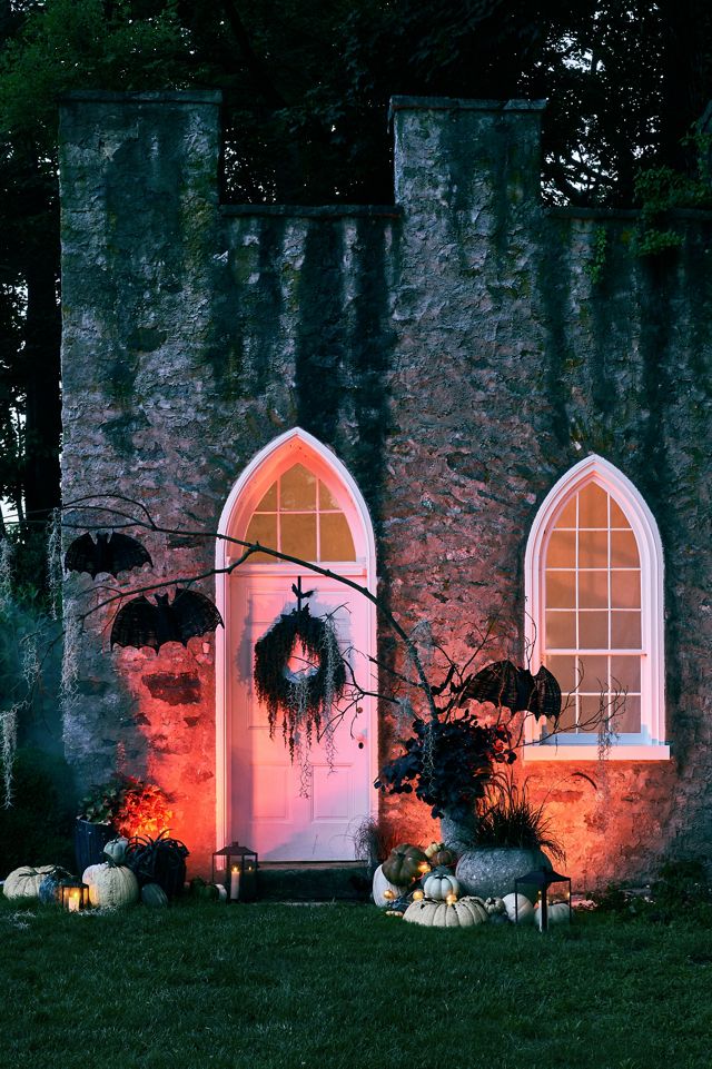 Faux Trailing Wreath, Black #1