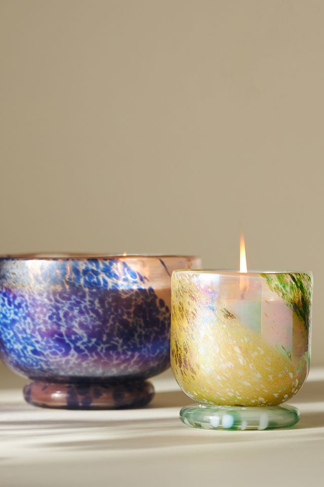 Laney Fresh Fern Moss Fresh Cheena Glass Candle #2