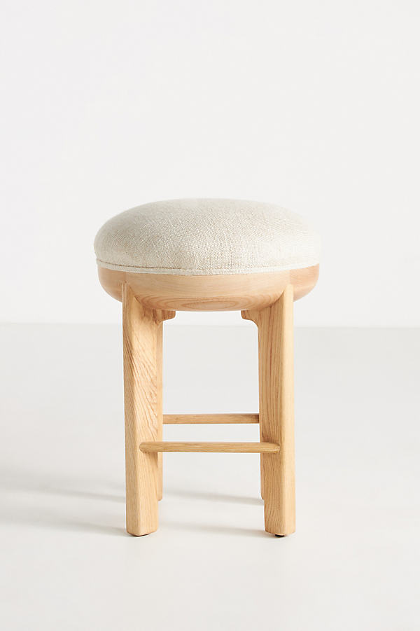 Anthropologie Molly Stool In White