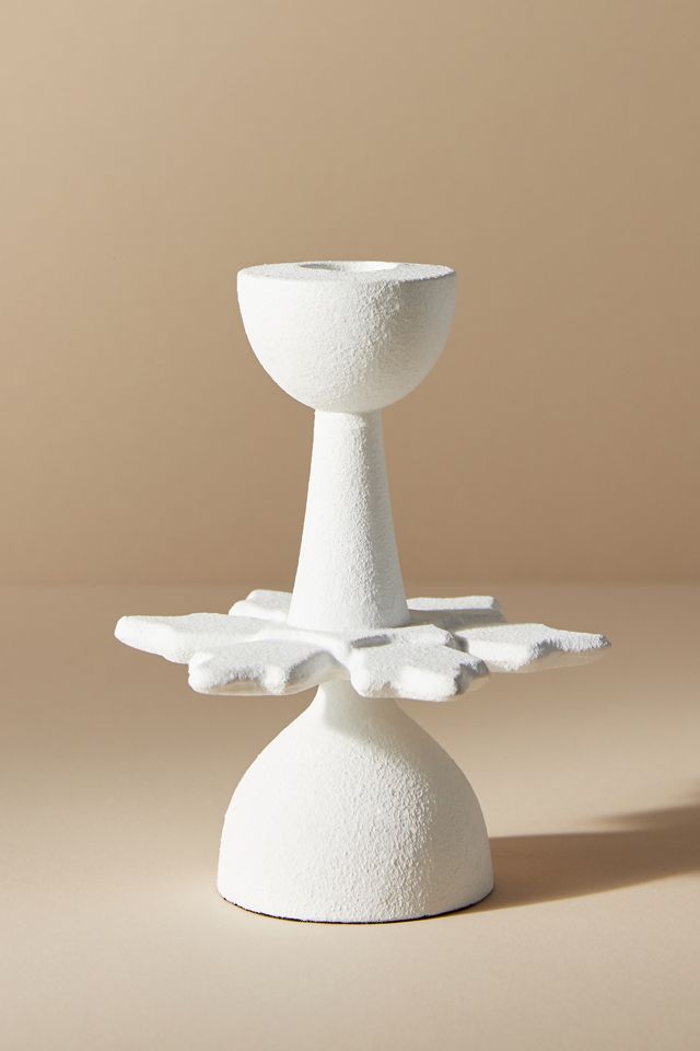 Blanche Snowflake Candle Holder #3
