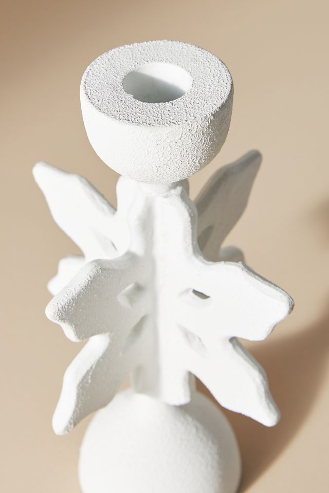 Blanche Snowflake Candle Holder #7