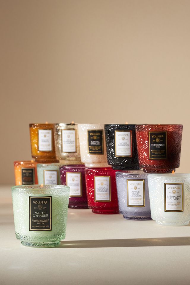 Voluspa 12 Days Advent Glass Candle Gift Set #1