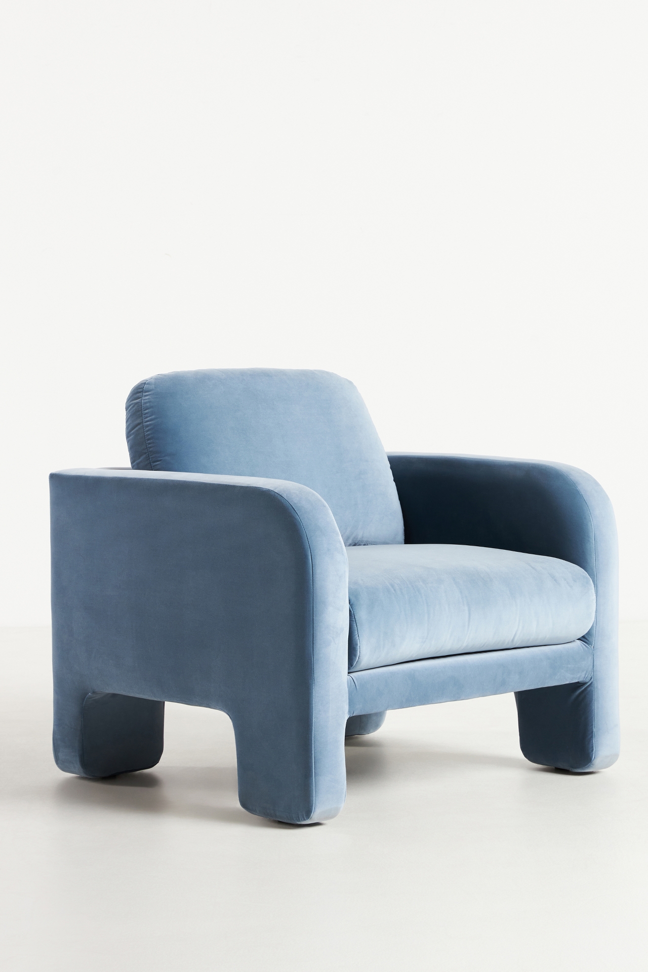 Velvet Lawson Chair