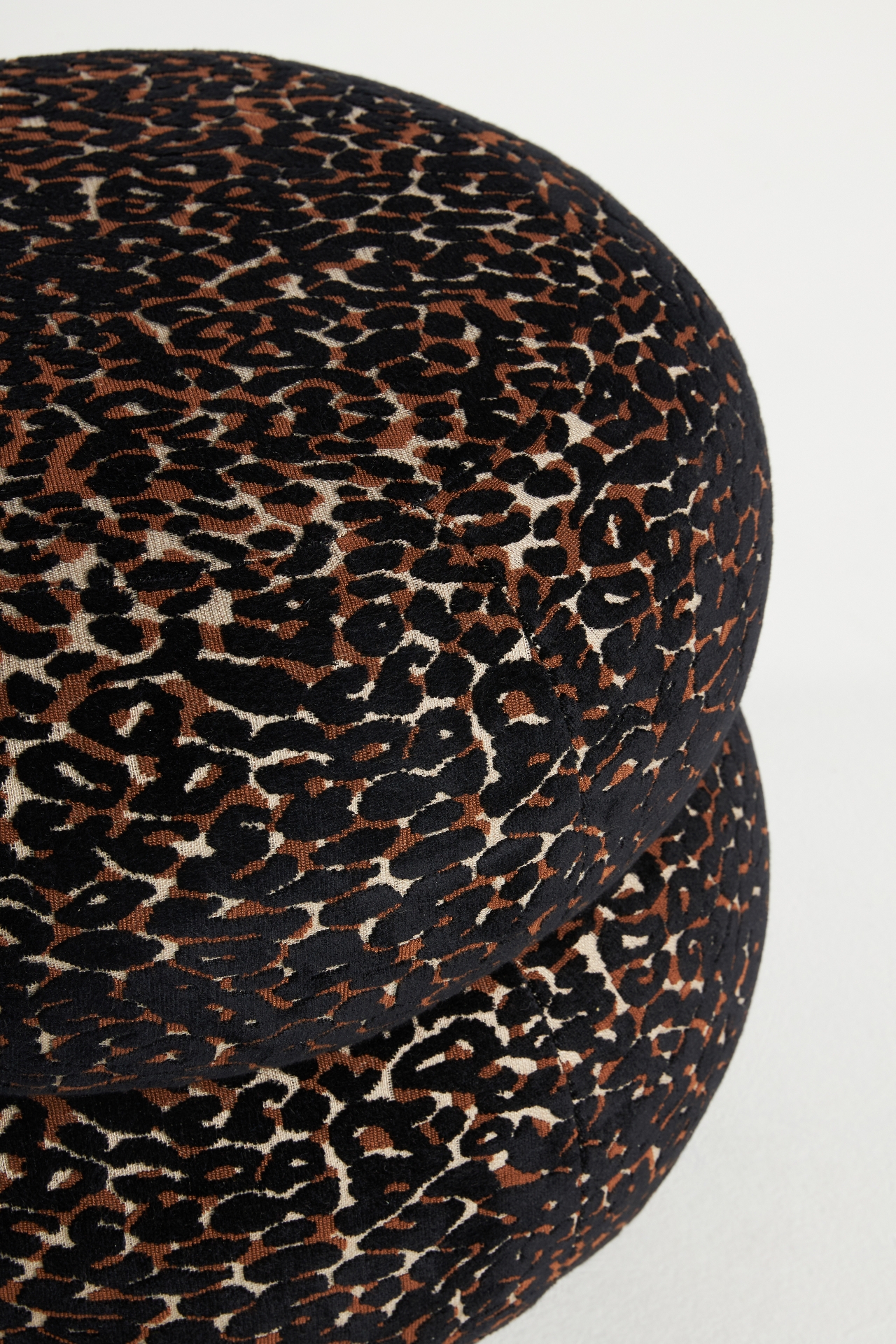 Muntz Leopard Ottoman