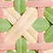 Pink/Green/White