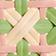 Pink/Green/White