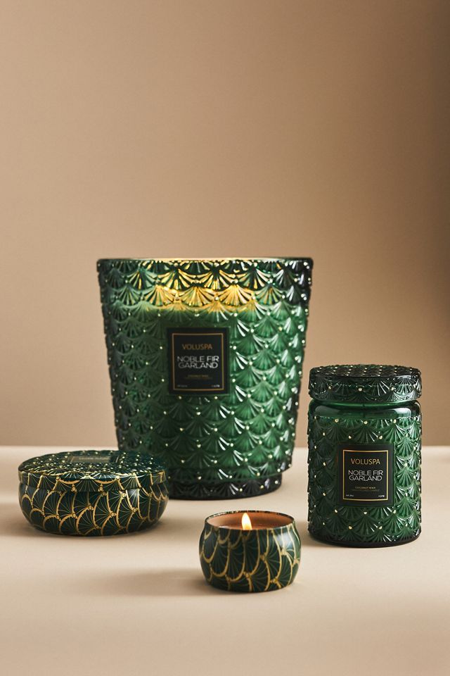 Voluspa Noble Fir Garland Tin Candle #7