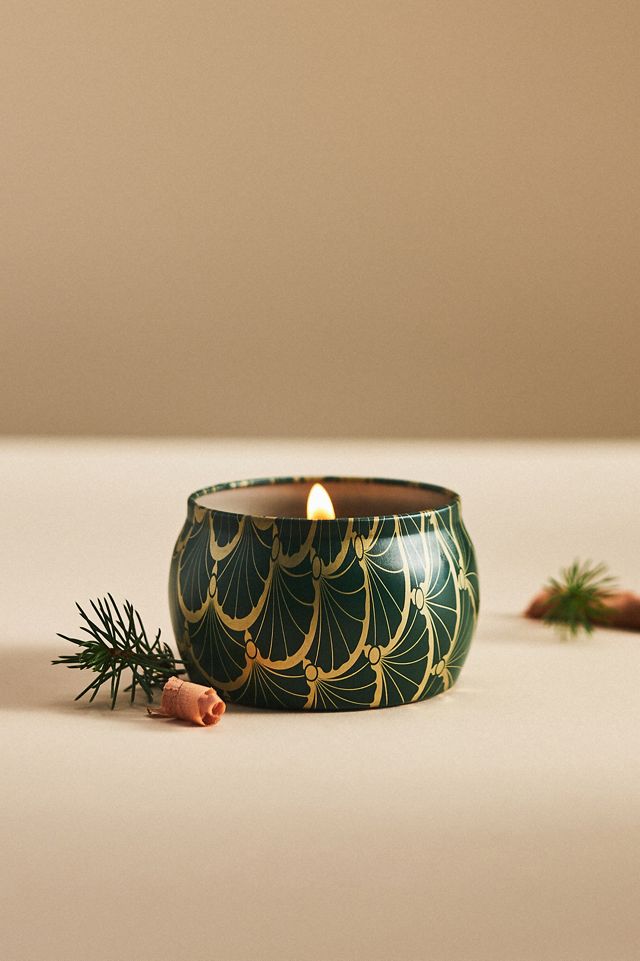 Voluspa Noble Fir Garland Tin Candle #4
