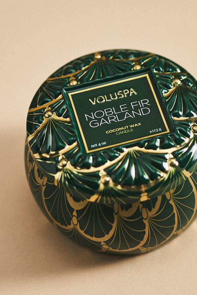 Voluspa Noble Fir Garland Tin Candle #5