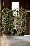 Outdoor Faux Greenery Garland