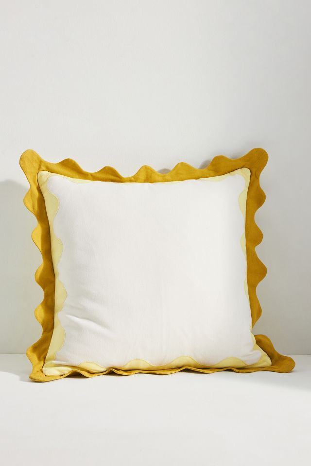 Maeve by Anthropologie Scallop Pillow