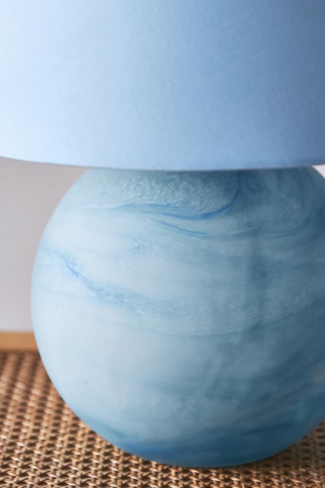 Swirled Glass Table Lamp #2