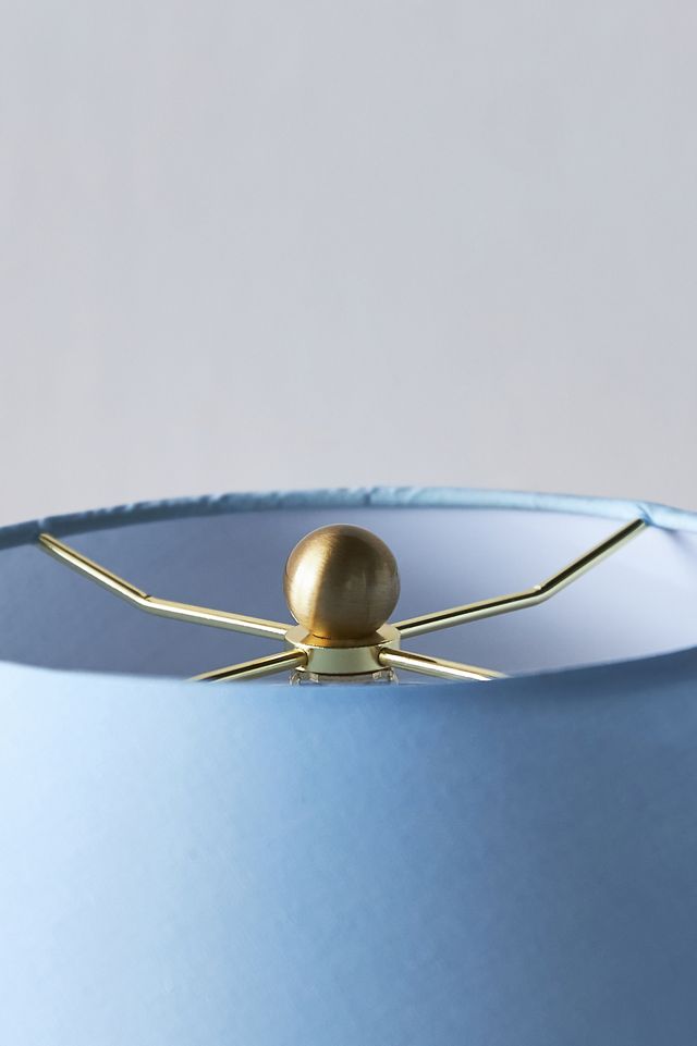 Swirled Glass Table Lamp #3