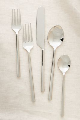 Anthropologie限定☆Bistro Tile Teaspoons 4本セット The Bistro Tile Stainless Steel Teaspoons, Set of 4