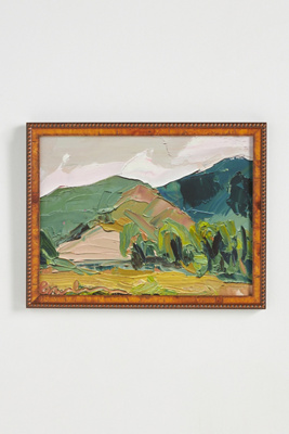 Artfully Walls Mountain Green Wall Art