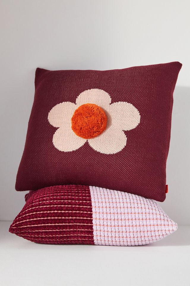 Verloop Flower Pom Pillow Cover #3