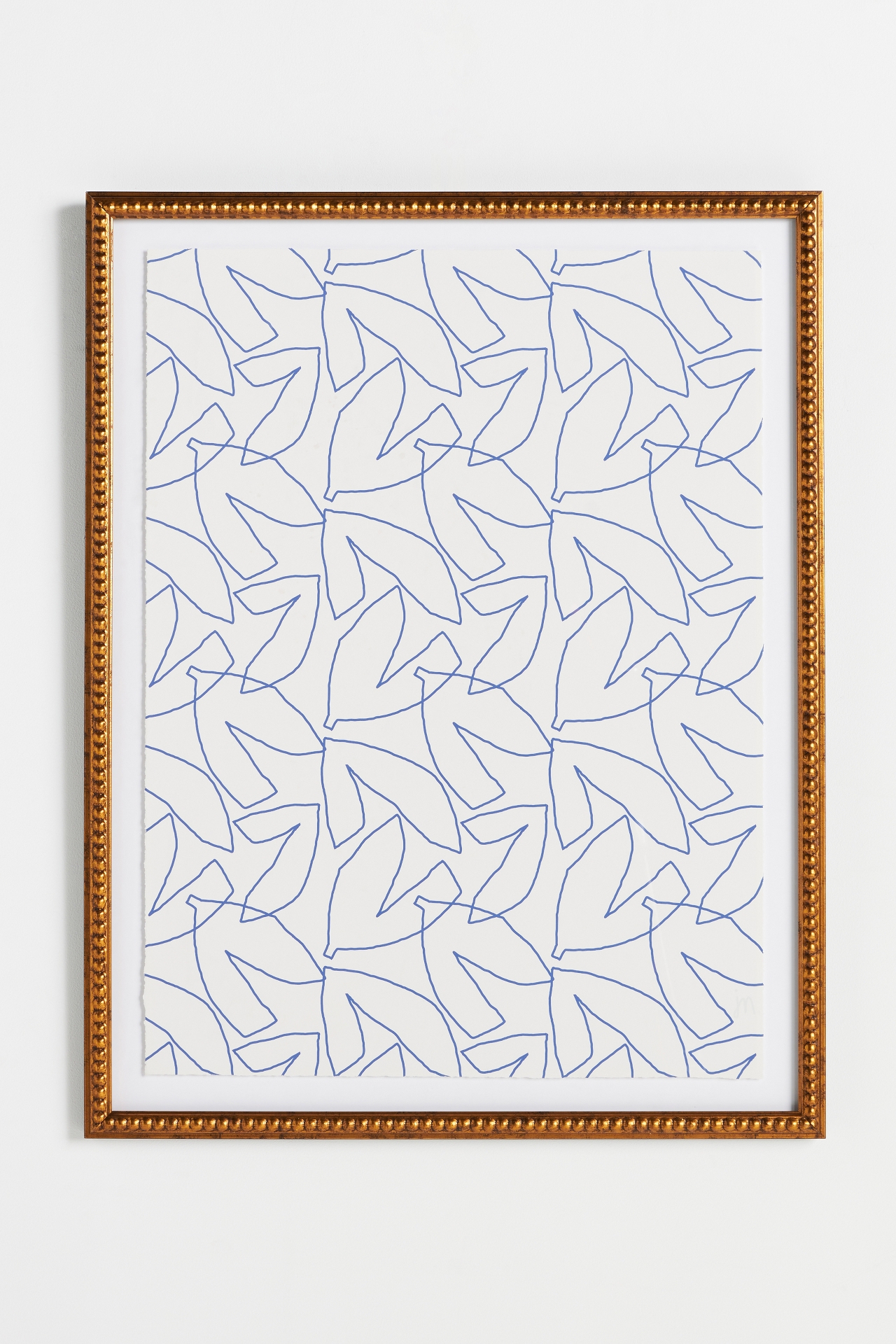 Leaf Pattern Wall Art