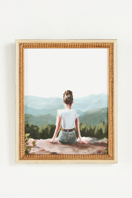 Artfully Walls Wide View Wall Art In Blue