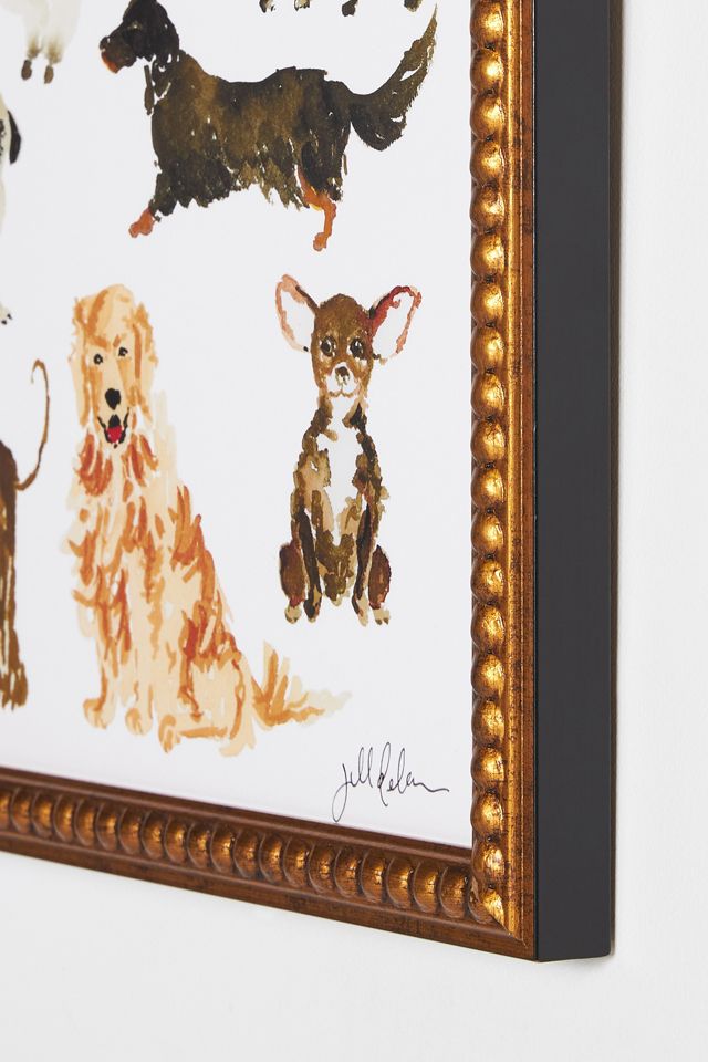 ANTHROPOLOGIE ウォールアート Dog Collage Dog Collage Wall Art | AnthroHome