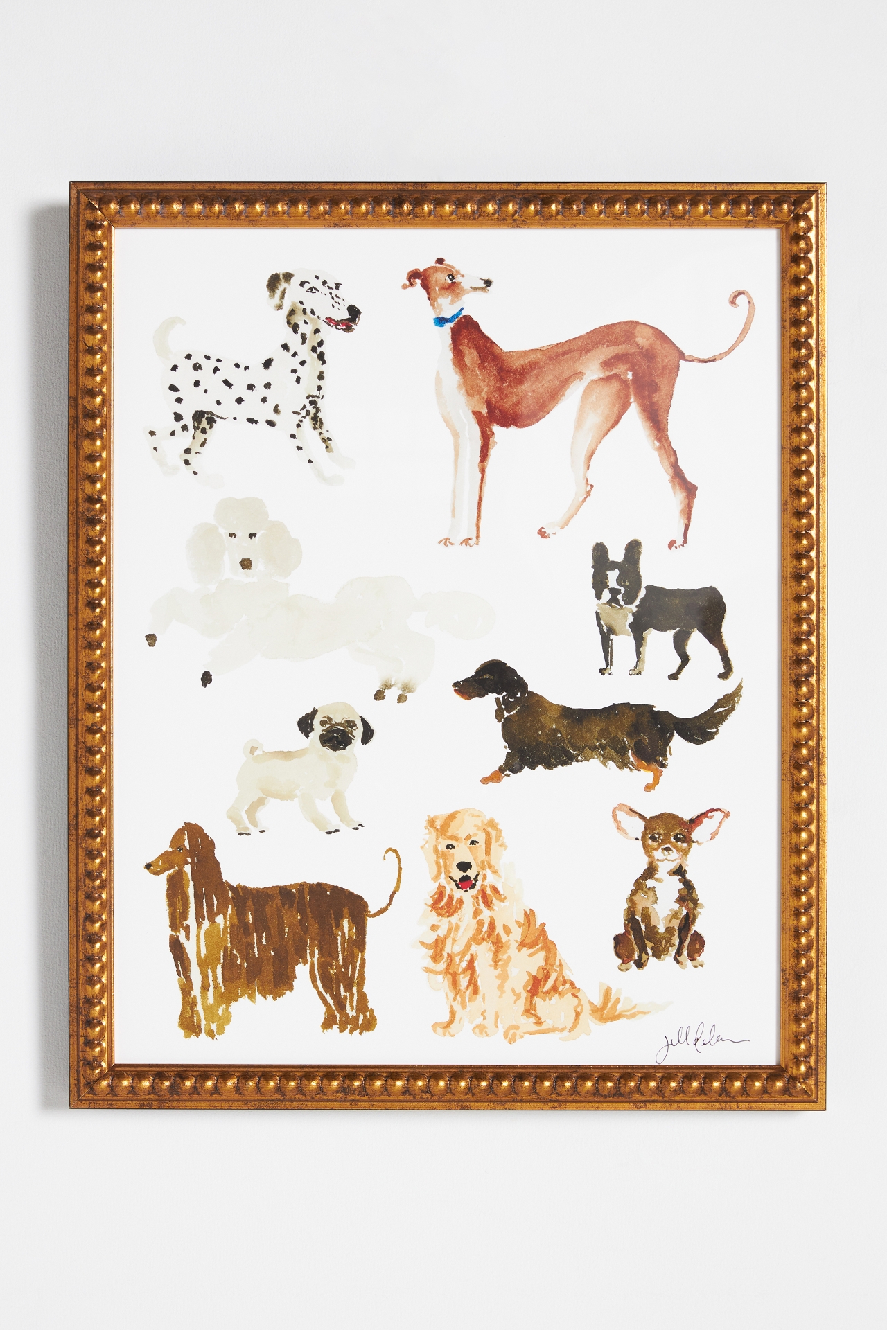 Dog Collage Wall Art