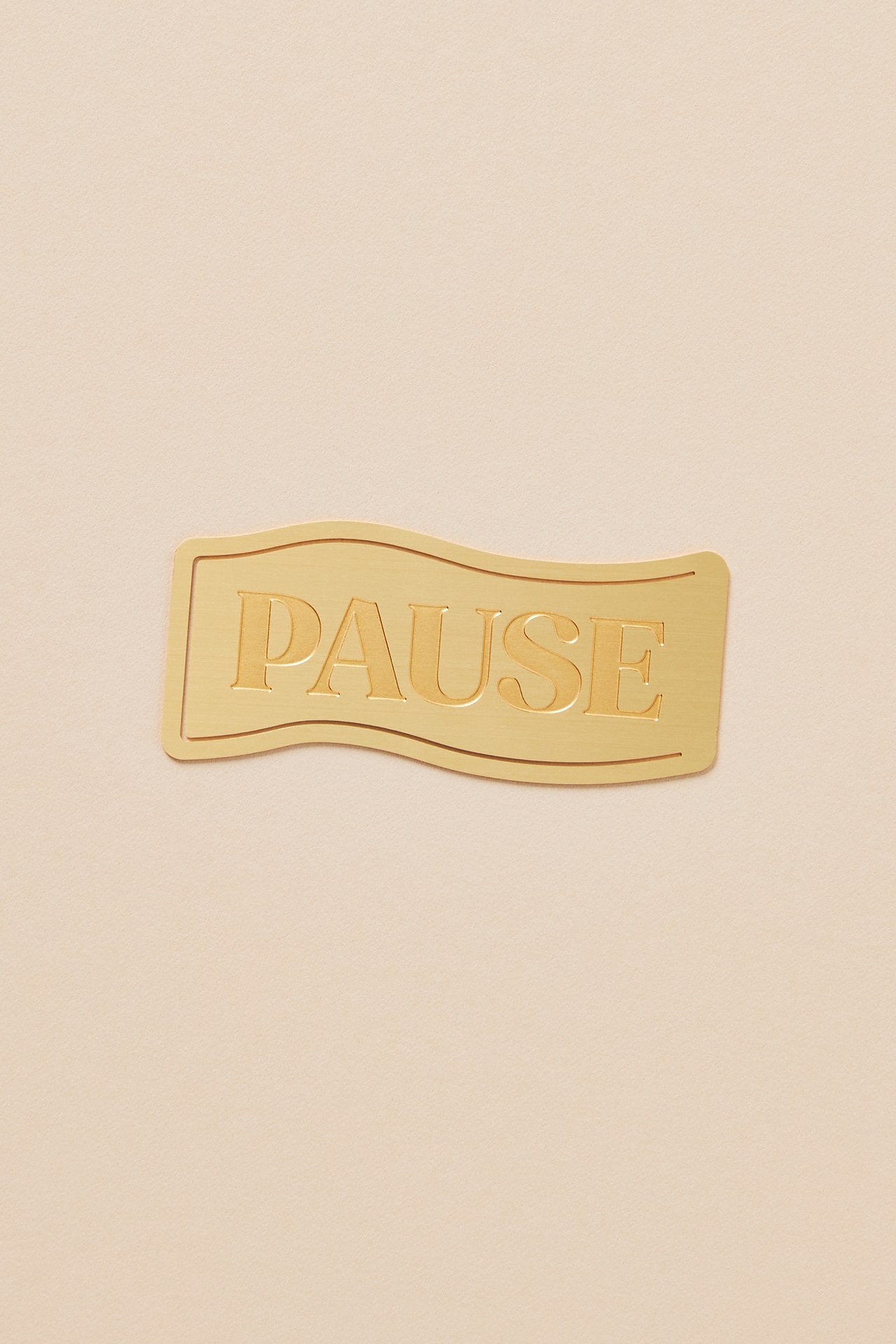 Papier Pause Bookmark