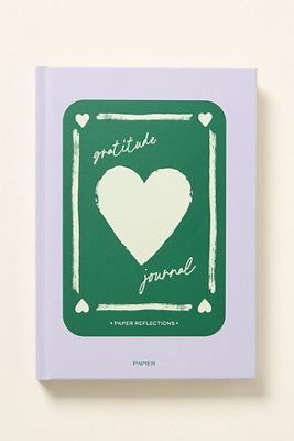 Papier X Anthropologie Guided Journal In Green