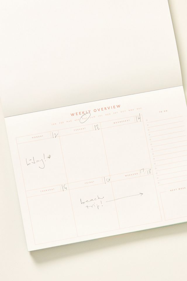 Papier x Anthropologie Weekly Planner Notepad #1
