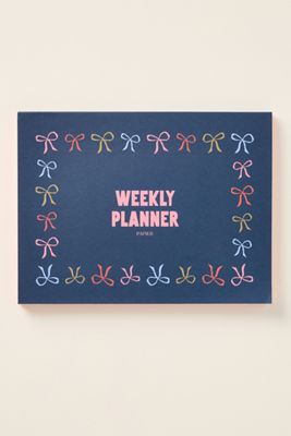 Papier x Anthropologie Weekly Planner Notepad