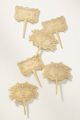 Orelia Cheese Markers, Set of 6