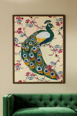 Peacock Bird Wall Art