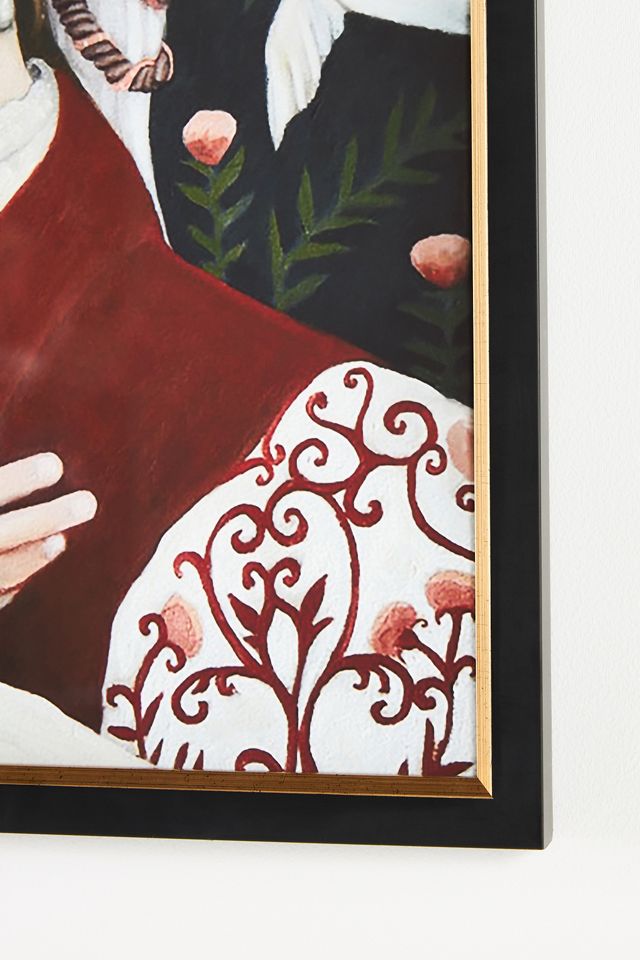 Red Moon Rising Wall Art #1