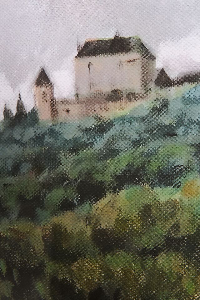 French Castle Wall Art