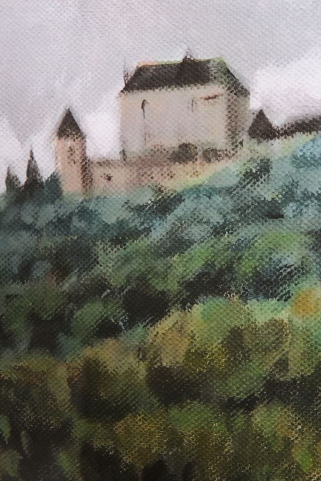 French Castle Wall Art #1