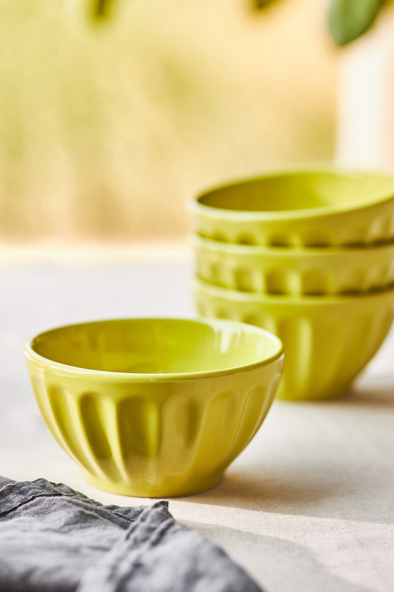 Amelie Latte Cereal Bowls, Set of 4